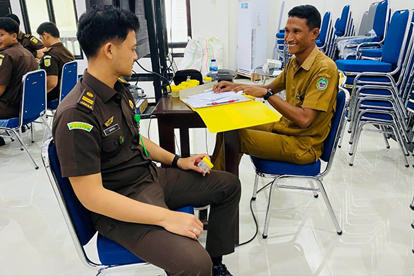 48 Pegawai dan Kepala Kejari Halmahera Timur dan Negatif Narkoba