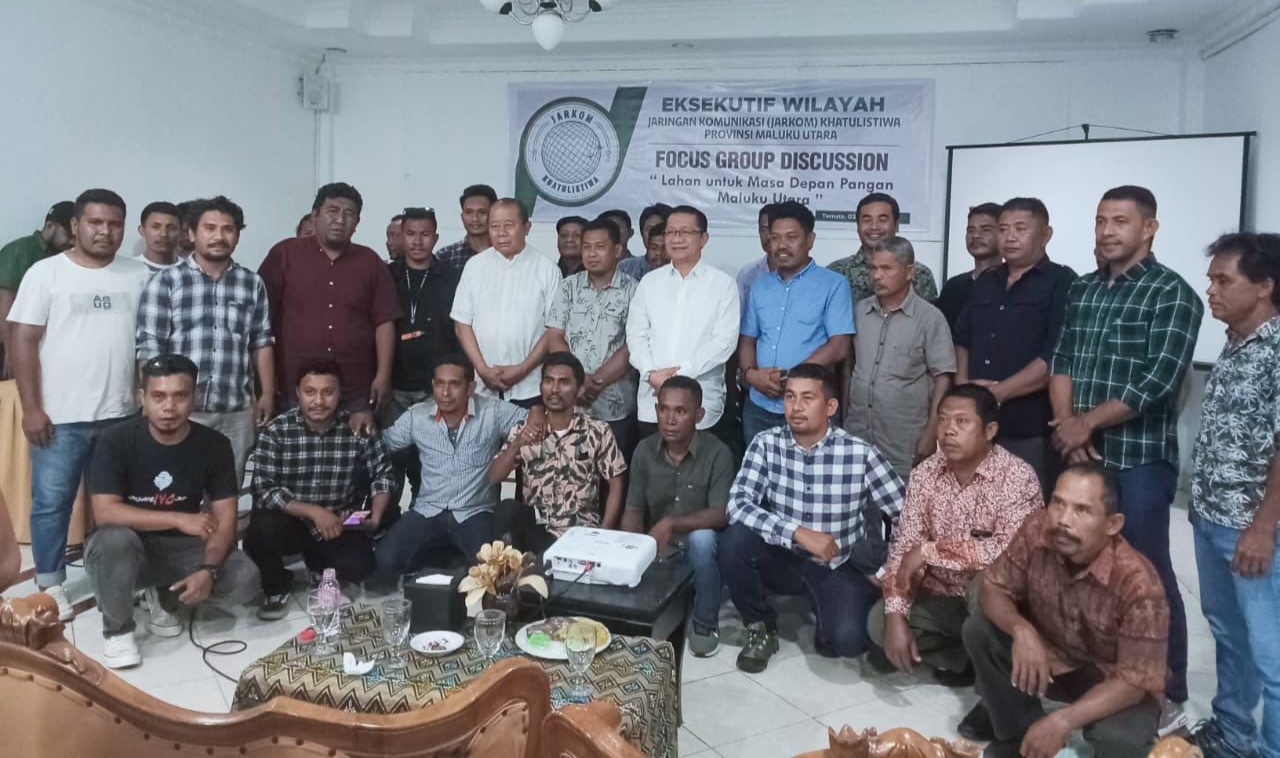 Jarkom Khatuliswa Gelar FGD Bahas Isu Ketahanan Pangan di Maluku Utara
