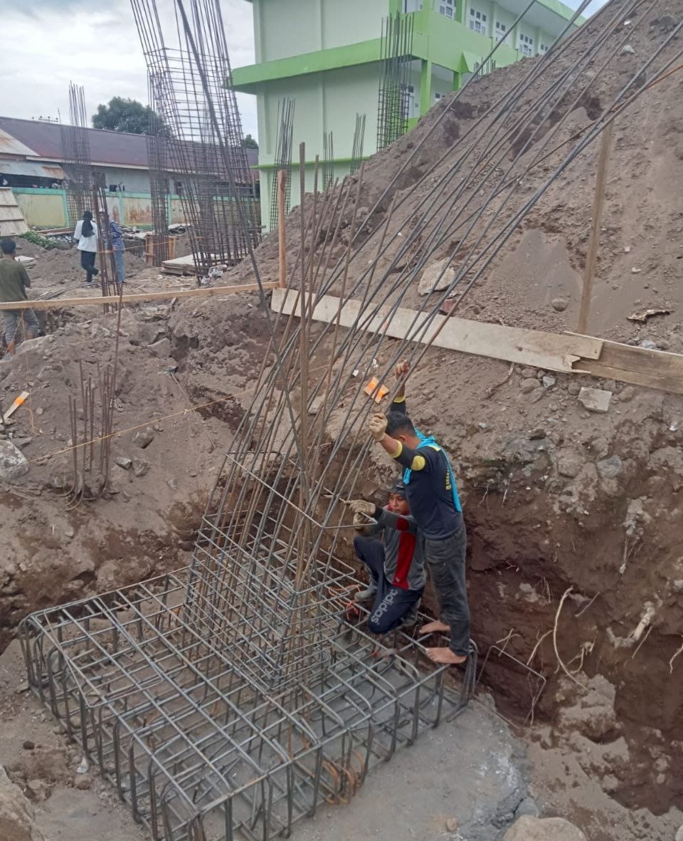 Proyek Gedung Kuliah Terpadu IAIN Ternate Diduga Tak Sesuai RAB