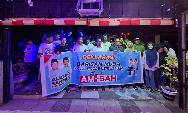 Barisan Muda Nuku Nilai Visi-misi Aliong-Sahril Cocok untuk Malut