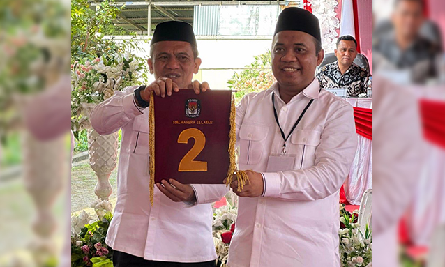 Dapat Nomor Urut 2 di Pilbup Halsel, Rusihan: Langkah Awal Kemenangan
