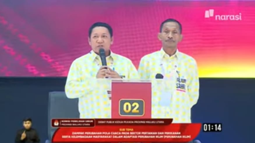 Aliong-Sahril Tampil Memukau di Debat Kedua Cagub-Cawagub