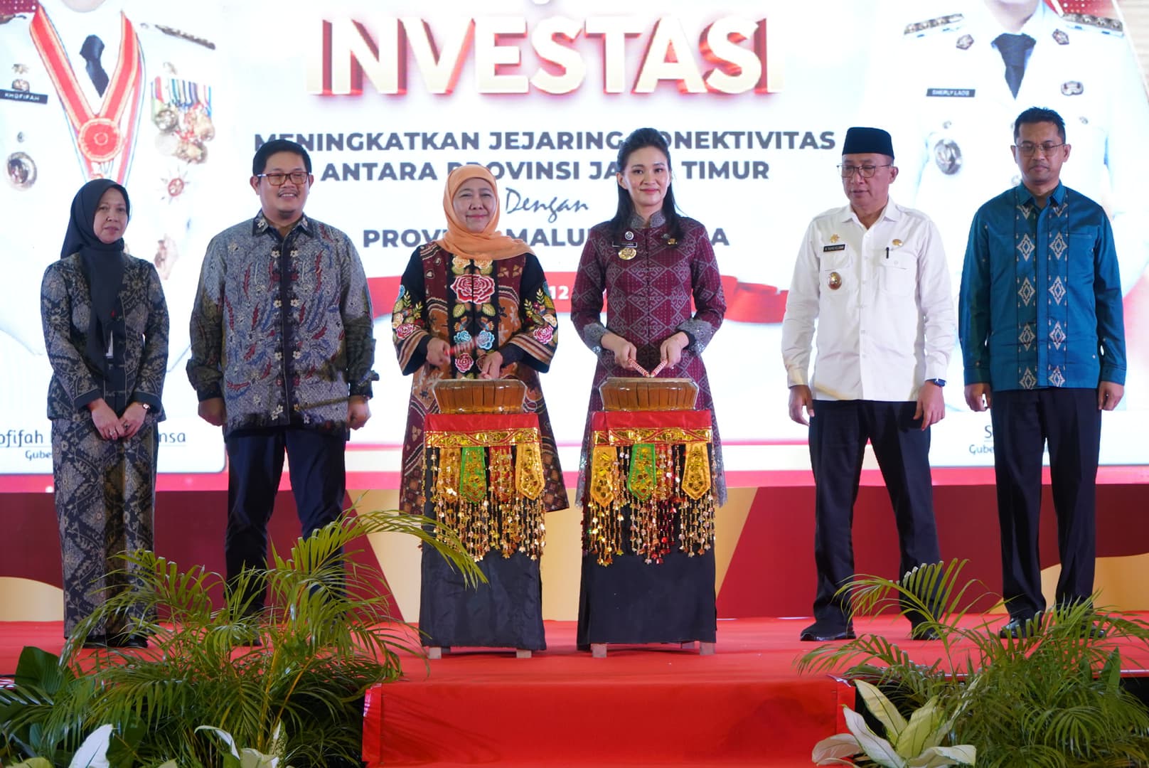 Misi Dagang Jatim-Malut Capai Rp568,042 Miliar, Khofifah Puji Sherly