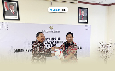 Pemkot Ternate Jadi yang Terkemuka Serahkan LKPD 2024 ke BPK