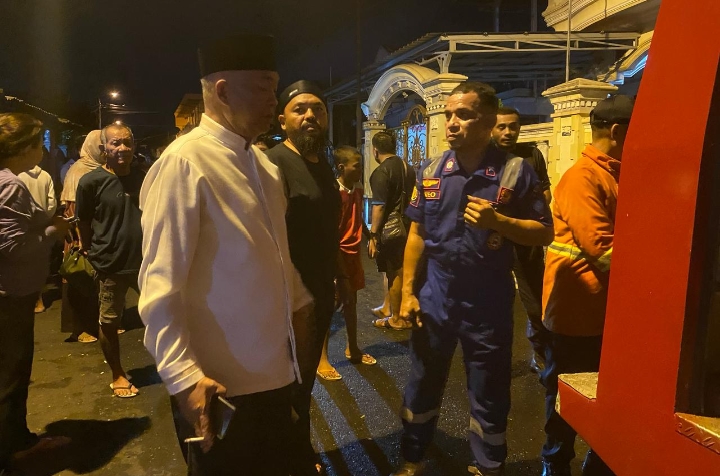 Jelang Sahur, 2 Rumah di Tanah Tinggi Hangus Terbakar