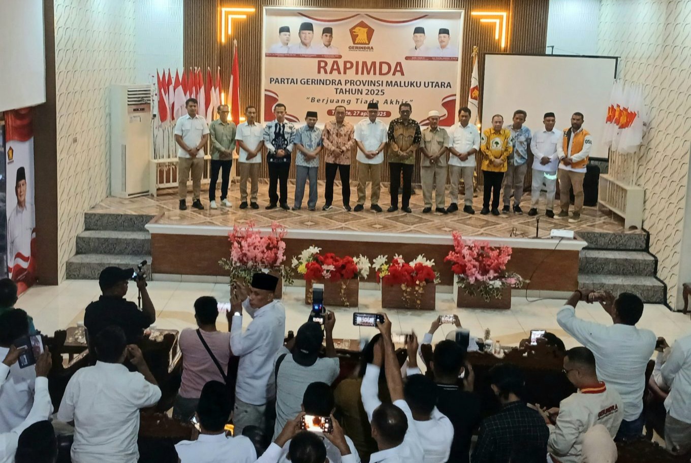 Gerindra Maluku Utara Gelar Rapimda Bahas Rencana Program