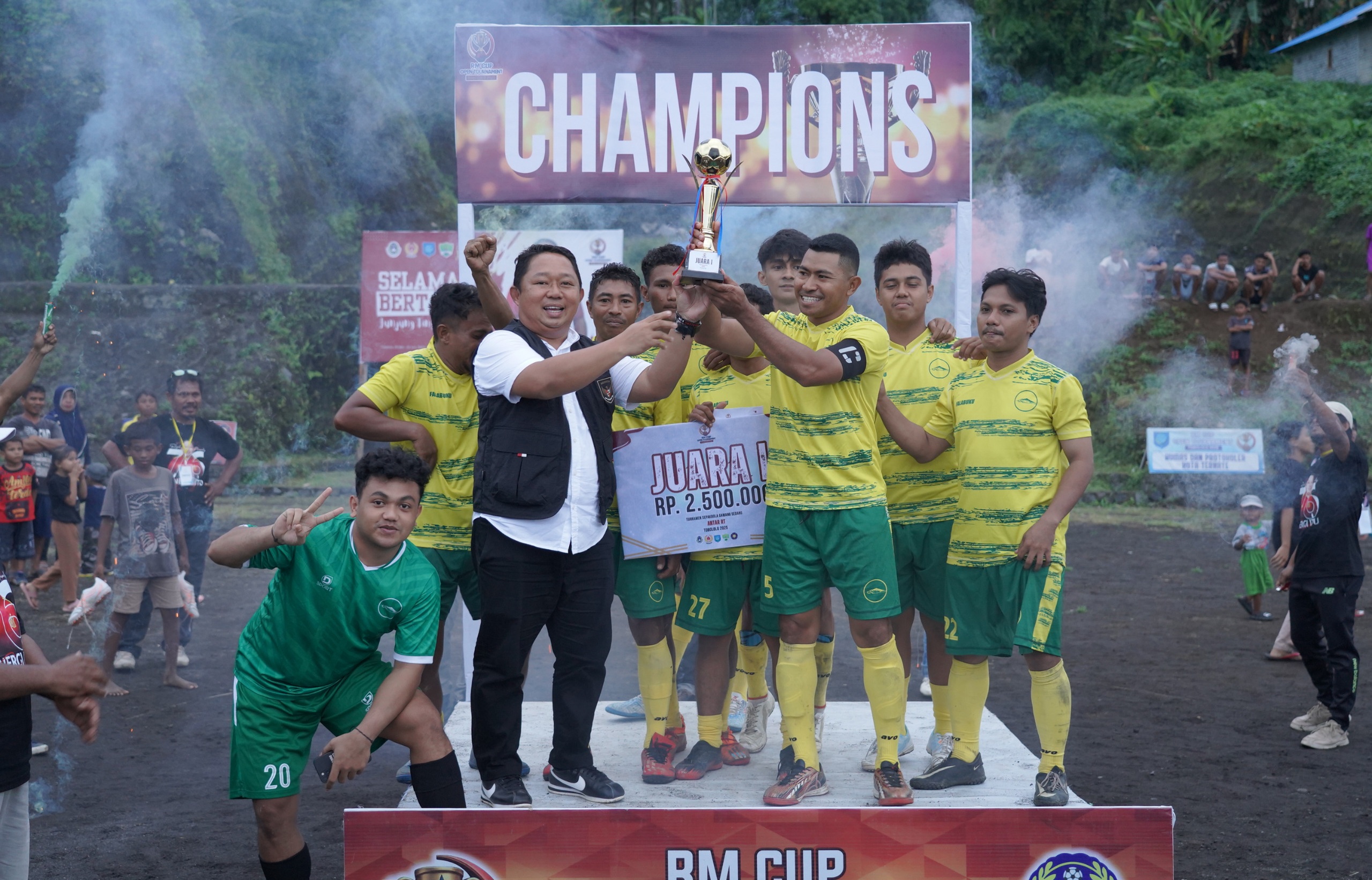 Turnamen RM Cup Open Tournament 2025 Ditutup, Sekda: Juara Bukan Segalanya