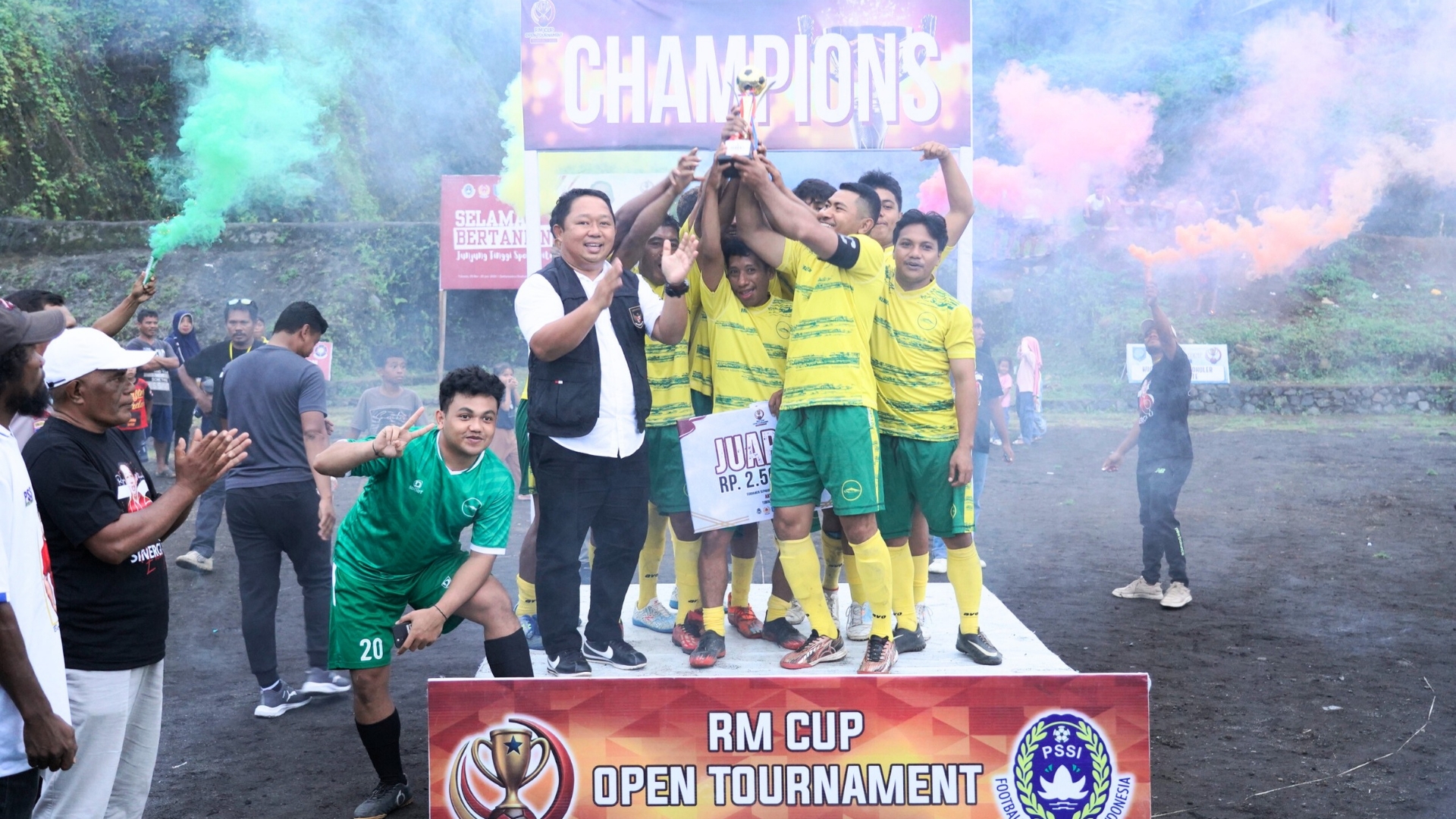 RM Cup Open Tournament 2025 Ditutup, Sekda: Juara Bukan Segalanya