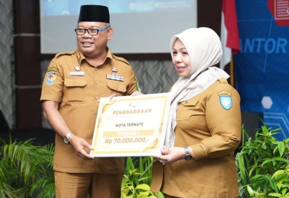 Kota Ternate Raih Juara 1 Lomba 8 Aksi Konvergensi Stunting