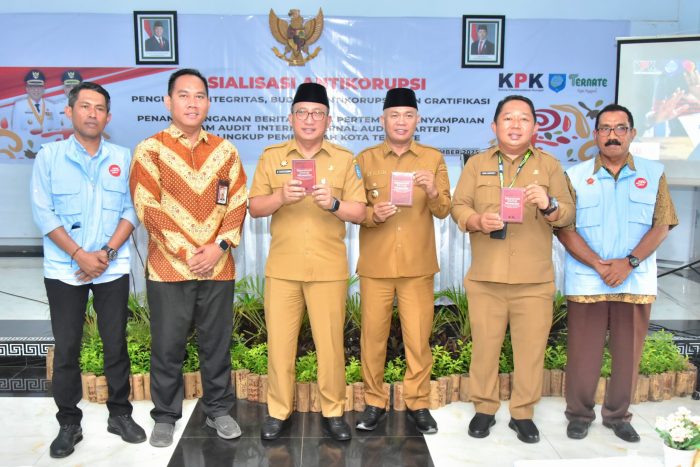 Sekda Ternate Harap Sosialisasi KPK Jadi Edukasi Antikorupsi
