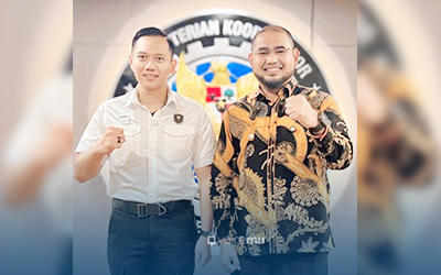 Bassam-AHY Bahas Infrastruktur Dasar di Bumi Saruma