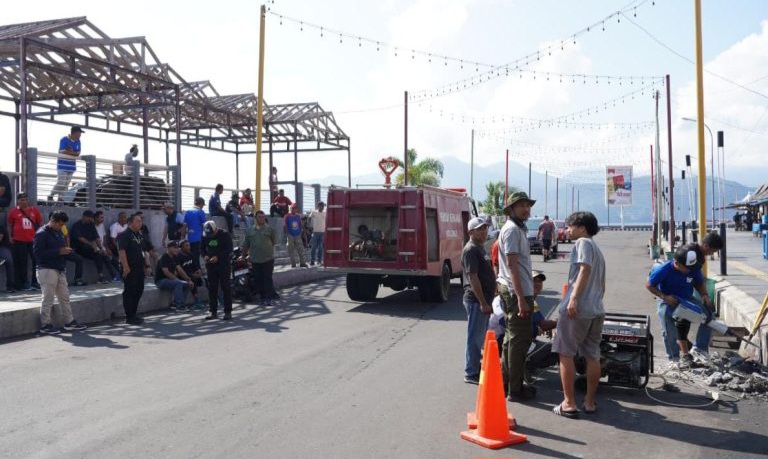 Bersih-bersih Pusat Kuliner Rempah, Sekda: Ciptakan Lingkungan yang Nyaman Bagi Pengunjung