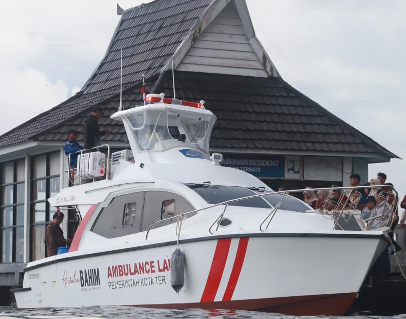 Penuhi Janji Ambulans Laut, Sekda Ternate: Komitmen Pemkot Layani Warga BAHIM 1 Penuhi Janji Ambulance Laut, Sekda Ternate: Komitmen Pemkot Layani Warga BAHIM