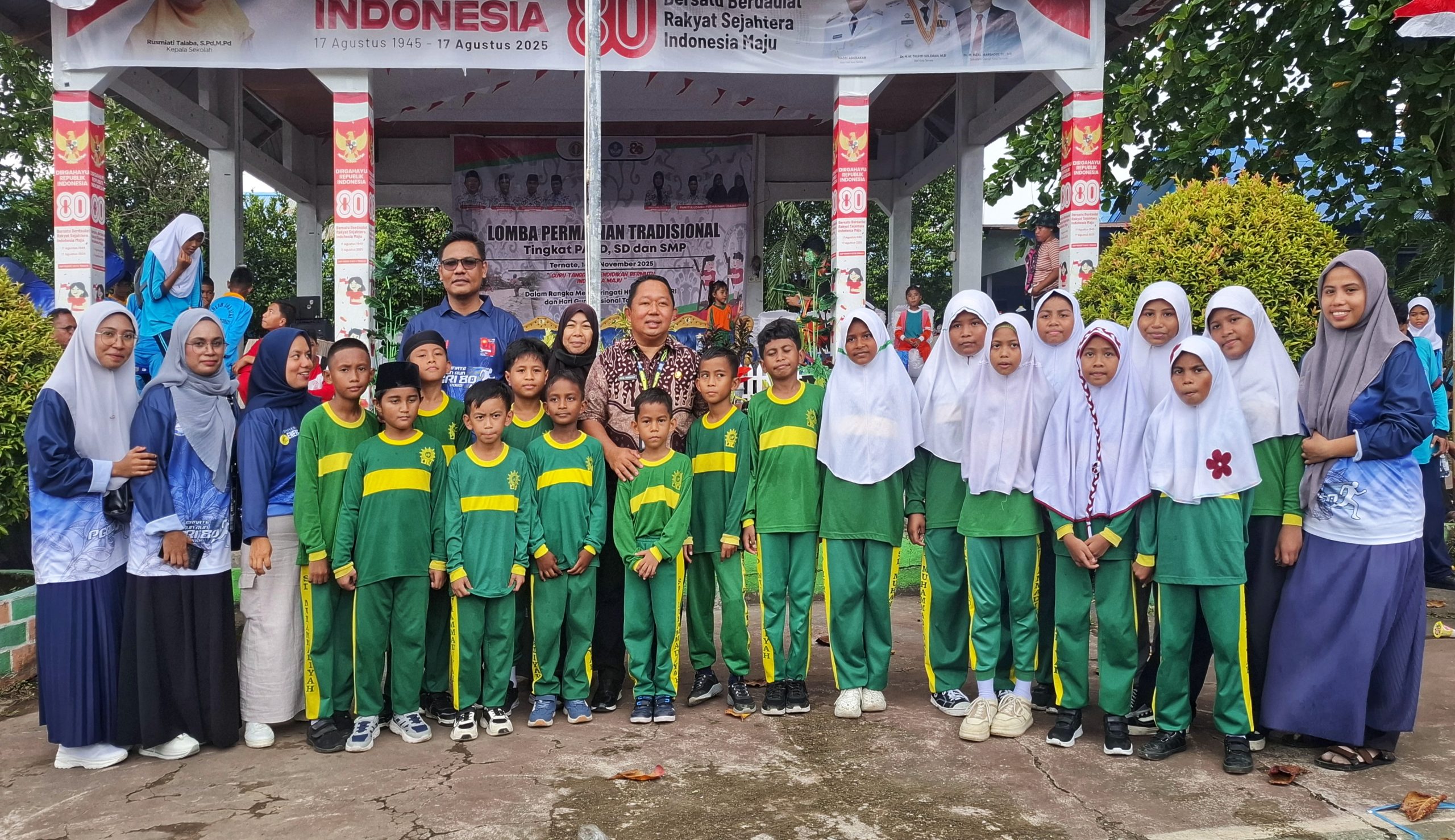 PGRI Ternate Ajak Pelajar Lestarikan Permainan Tradisional