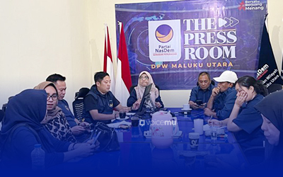 Kesiapan Rakerwil NasDem Maluku Utara Capai 75 Persen