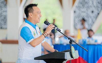 174 Atlet Diberangkatkan, Ricky: Haltim Datang-Haltim Juara