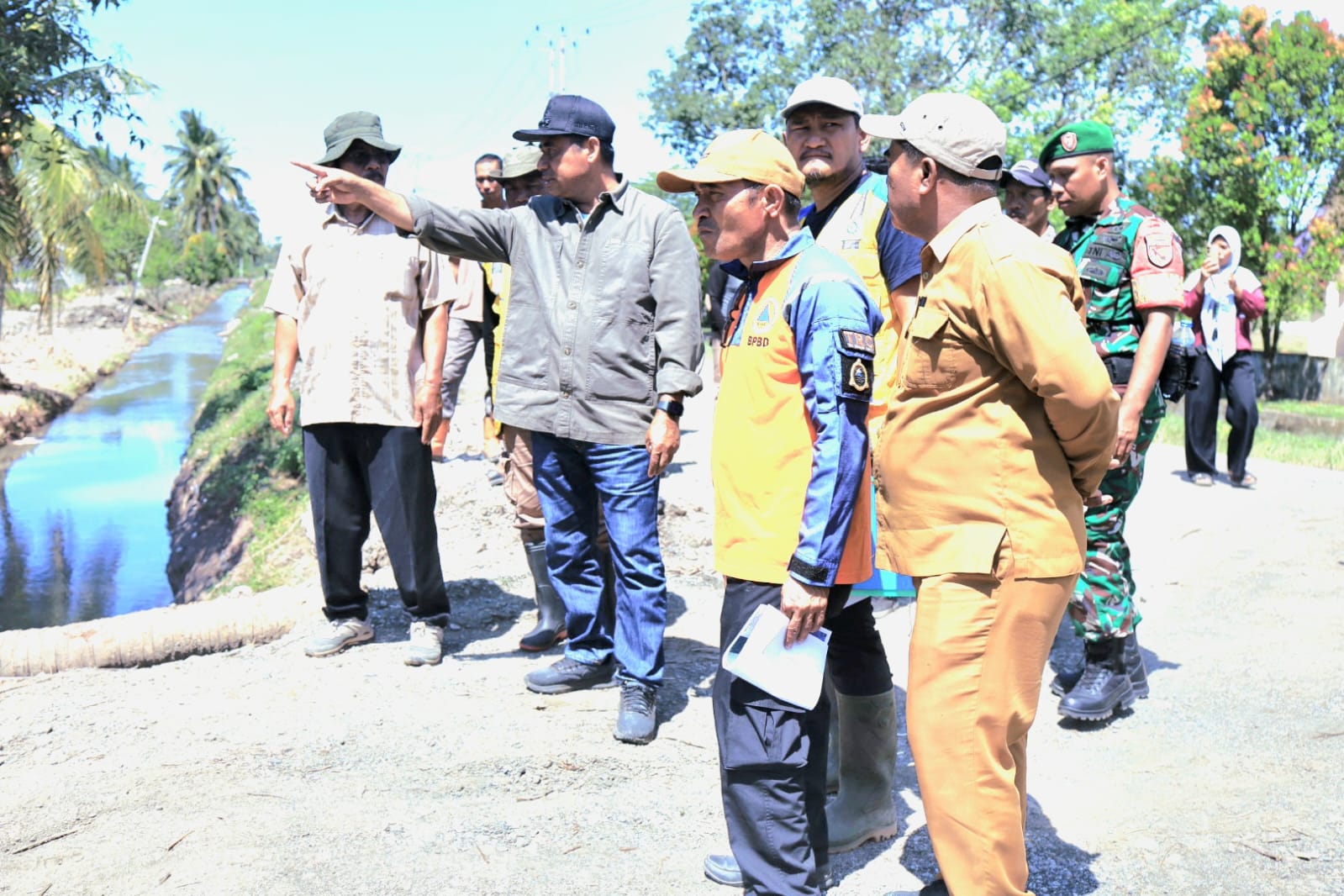 Tinjau 2 Desa Terdampak Banjir, Ubaid: Perlu Langkah Cegah Permanen