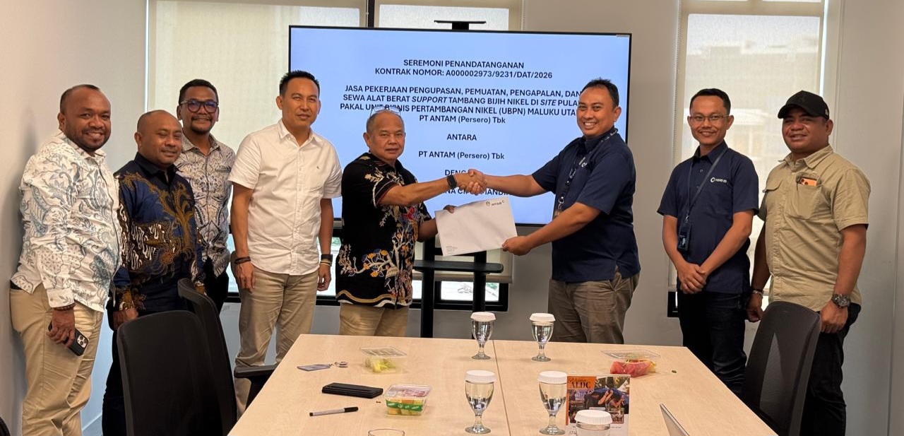 BUMD PCM Halmahera Timur dan Antam Teken Kerjasama