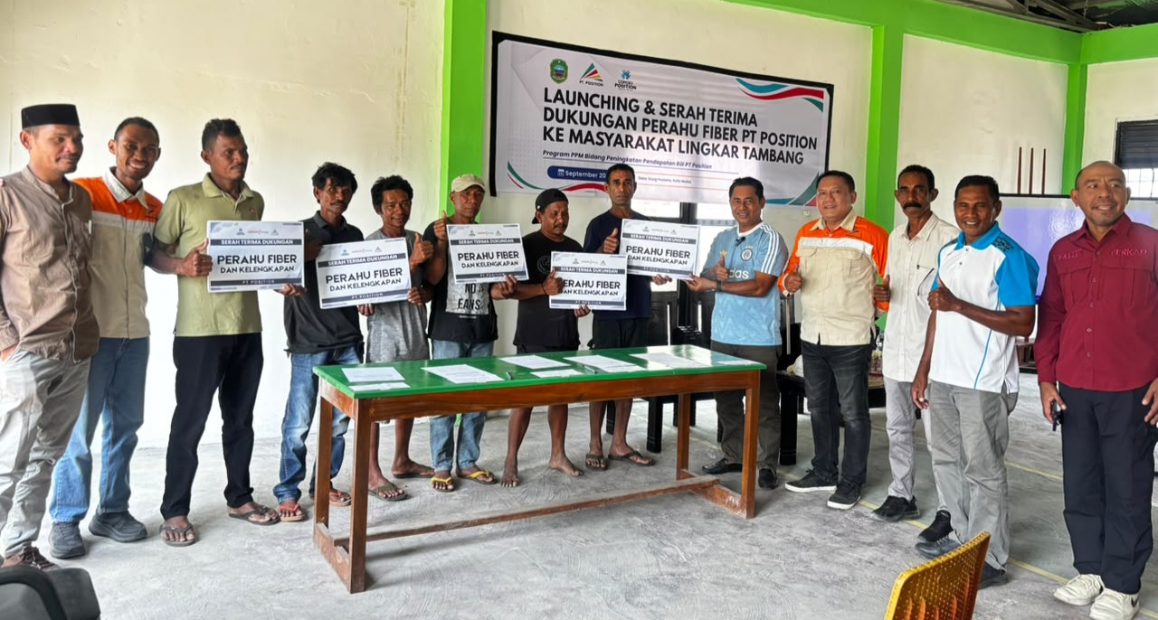 Serahkan 5 Armarda Tangkap PT Position, Ubaid: Dorong Ekonomi Pesisir