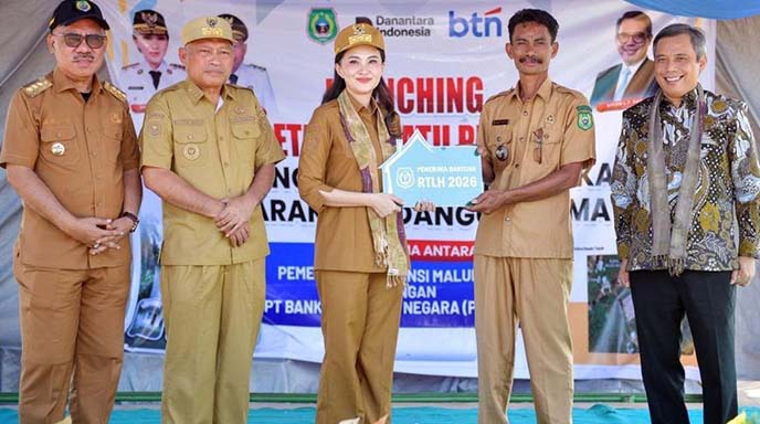 Gubernur Sherly dan BTN Bangun Harapan Baru Warga Domato